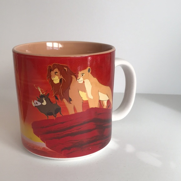 DISNEY STORE EXCLUSIVE VTG 90’s NWT THE LION KING COLLECTIBLE MUG & ORIGINAL BOX - Picture 2 of 8